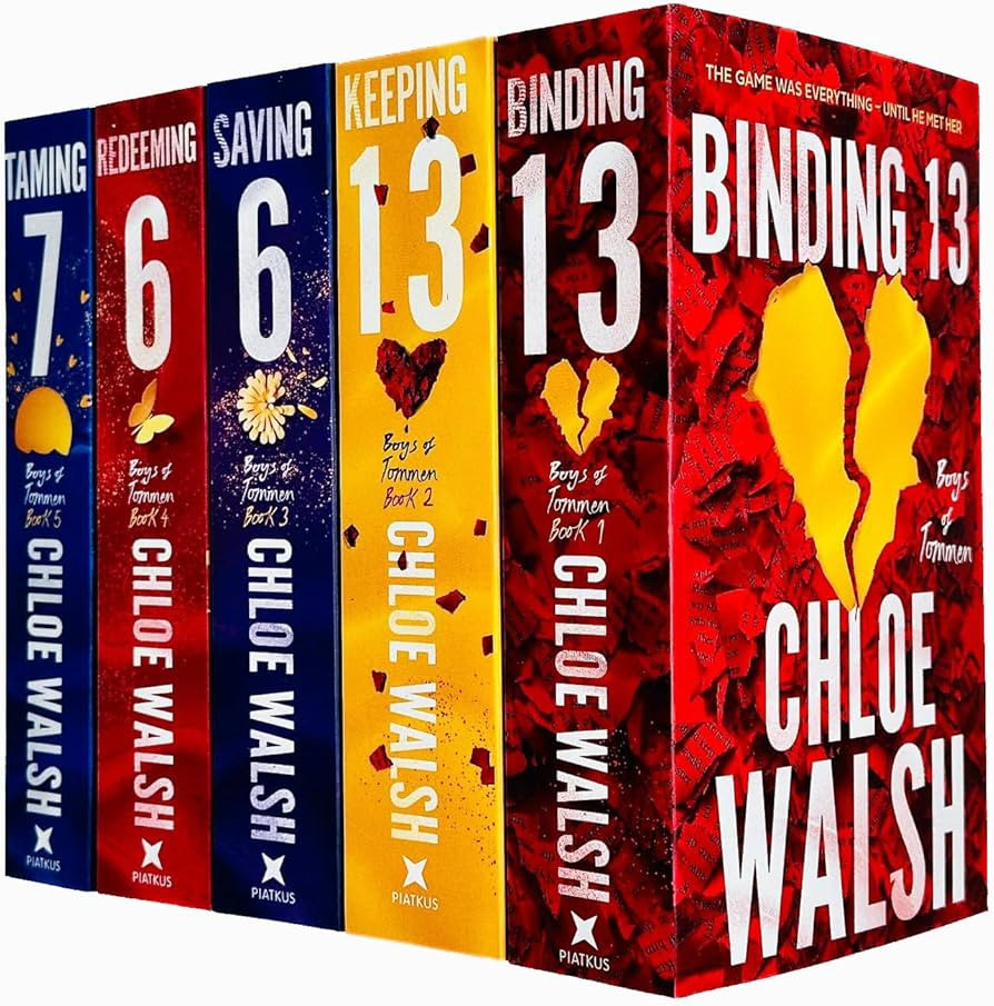 Boys of Tommen Series 5 Books Collection Set By Chloe Walsh (Binding 13, Keeping 13, Saving 6, Re... | Amazon (UK)
