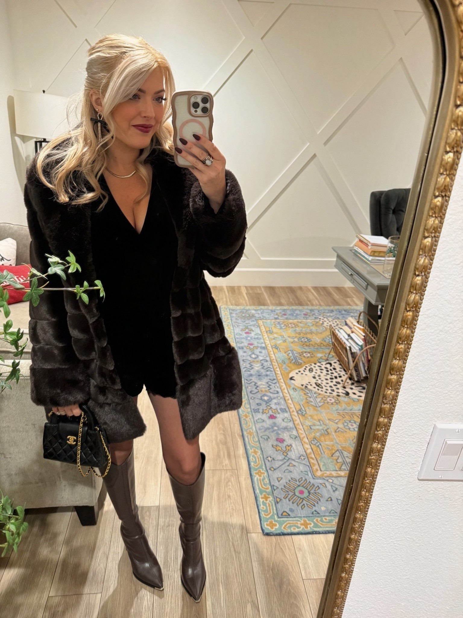 Jacket is from tjmaxx and romper from Zara 