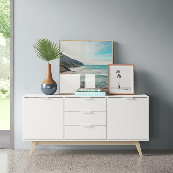 Clairton 59.06'' Wide 3 Drawer Sideboard | Wayfair North America
