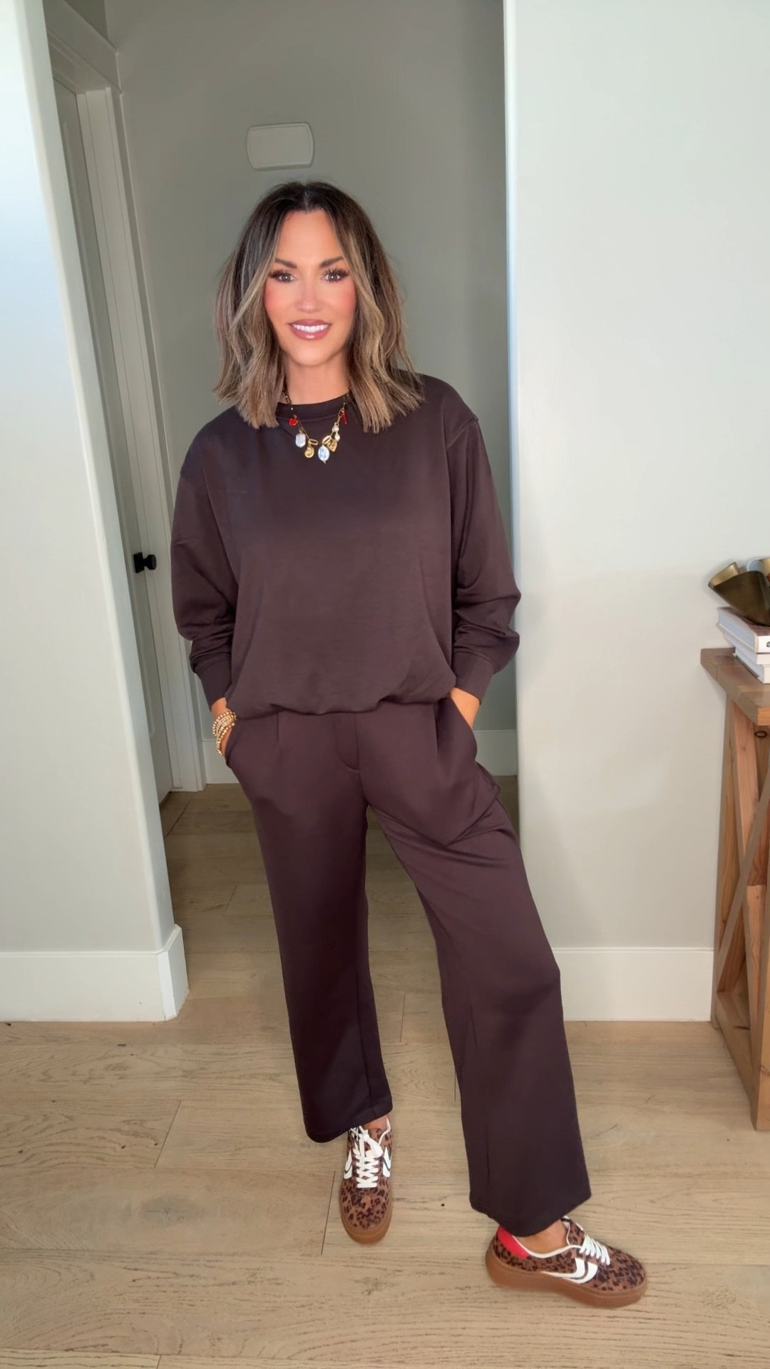 New set at Walmart!
Wearing a medium in the bubble sweatshirt and a small in the pants 

#LTKStyleTip #LTKOver40 #LTKFindsUnder50