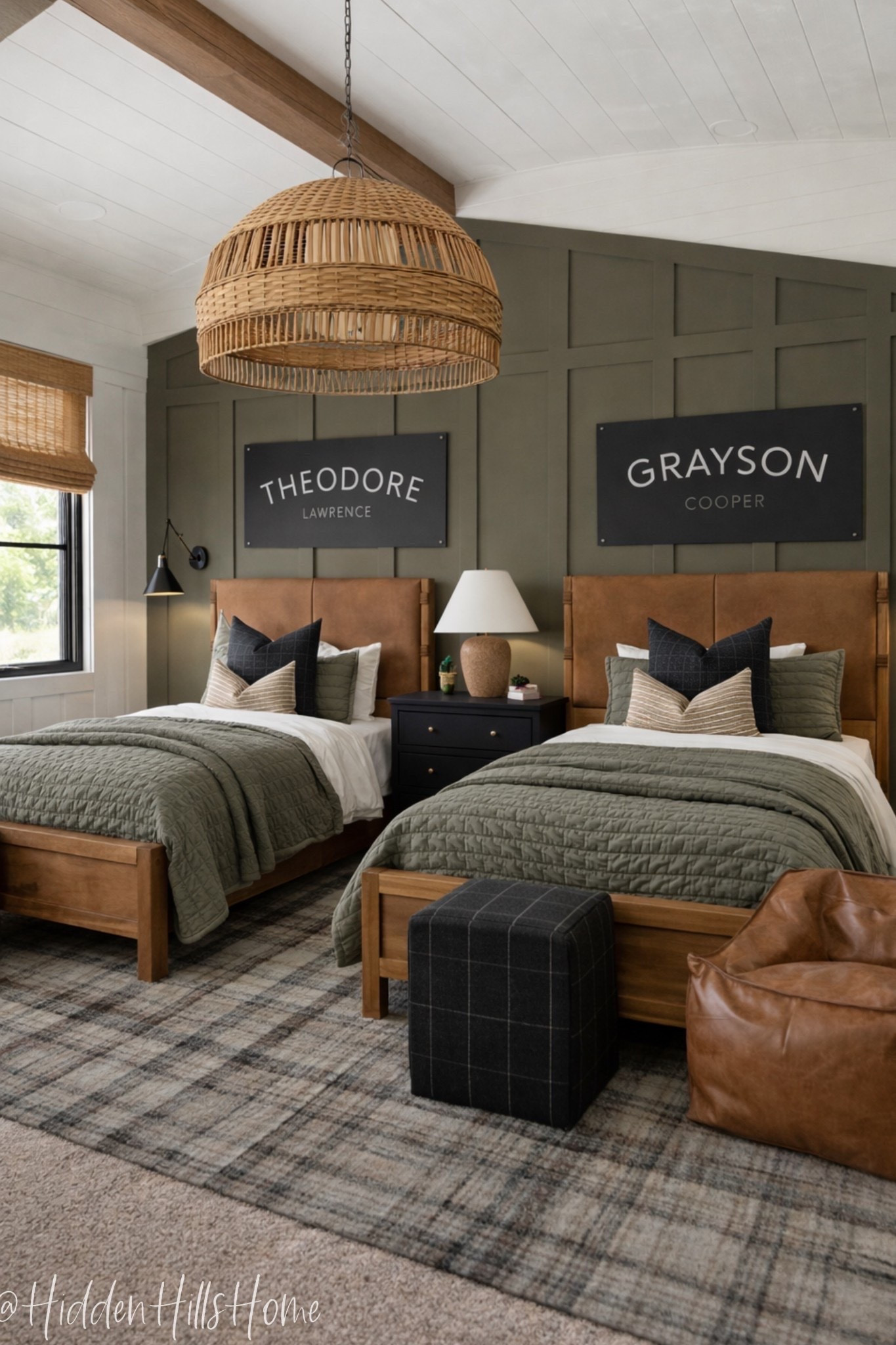 Boys bedroom, shared kids room decor ideas, boys room design, shared sibling bedroom mood board, green home decor kids room #boysroom

#LTKSaleAlert #LTKHome #LTKKids