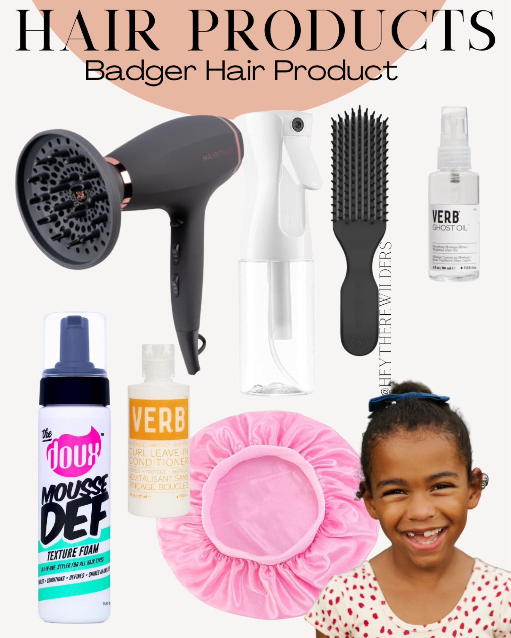 Soft touchable curls! Here are all the products I use for Badgers soft fluffy curls. She has fine, low density, 3a hair. #curlyhair #curlyhairroutine #curls #curlyhairproducts 

#LTKbeauty #LTKkids