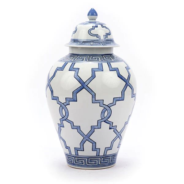 Extra Large Greek Love Locks Jar | Cailini Coastal