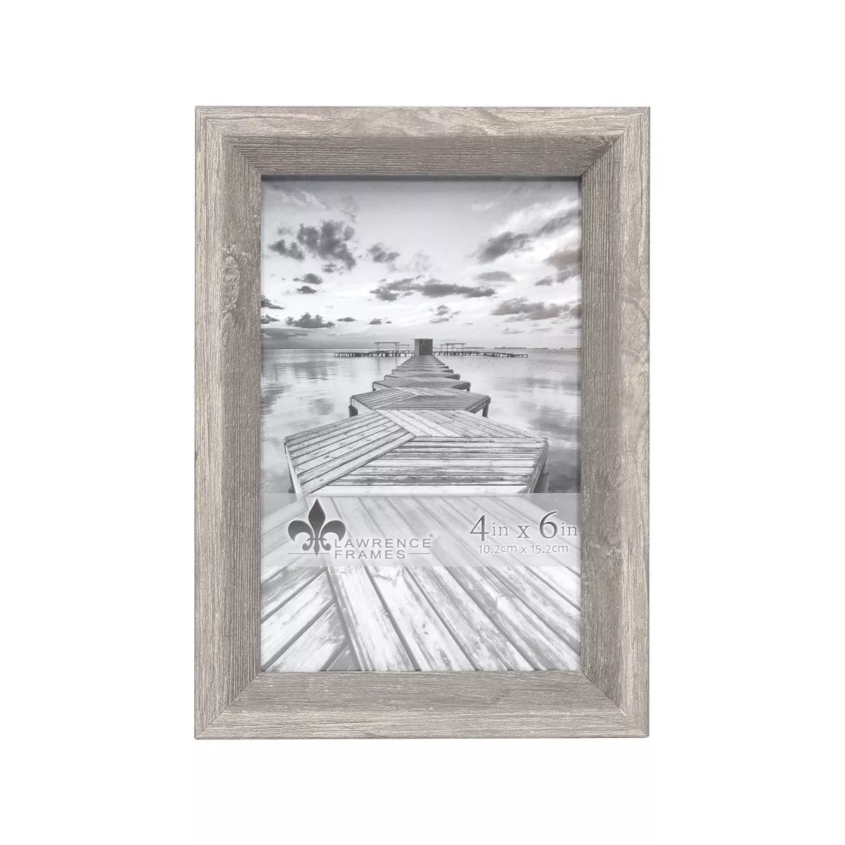 Lawrence Frames Casual Home Picture Frame Bradley Weathered Gray 238546 | Target