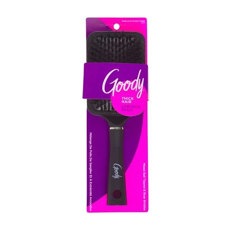 Goody Detangle It Hair Paddle Brush, Custom Style for Thick Hair, Large, 1 Ct | Walmart (US)