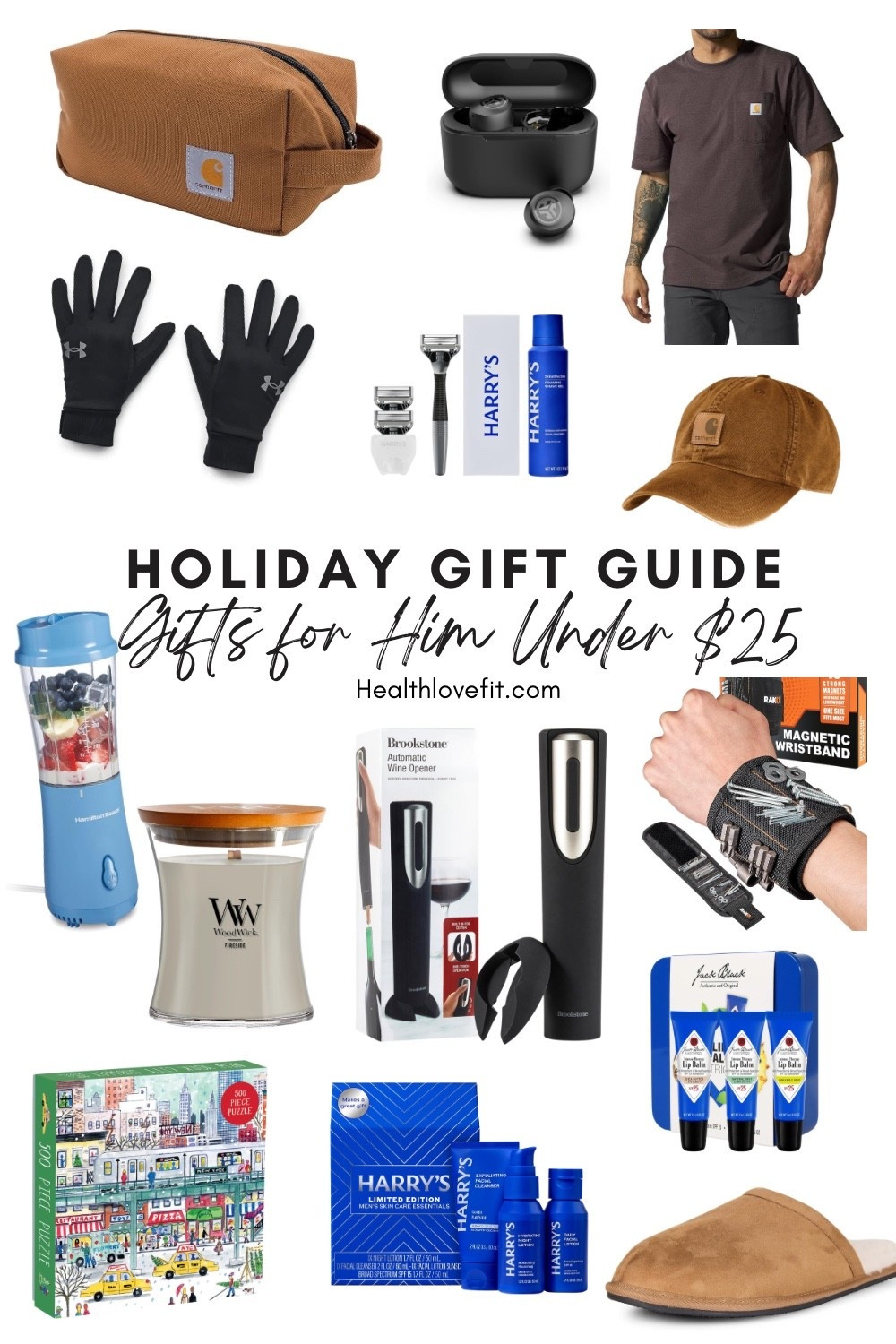 Need more Christmas/holiday gift ideas for him on a budget? I got you! 

Everything is under $25, and good quality or popular brand names like Carhartt, Harry’s and under armour. When buying gifts on a budget you can definitely find good quality practical gifts that he’ll love. 

Tags: holiday gift guide for him under $25, Christmas gift ideas for him, Christmas gifts for him under $25

#LTKMens #LTKSeasonal #LTKHoliday