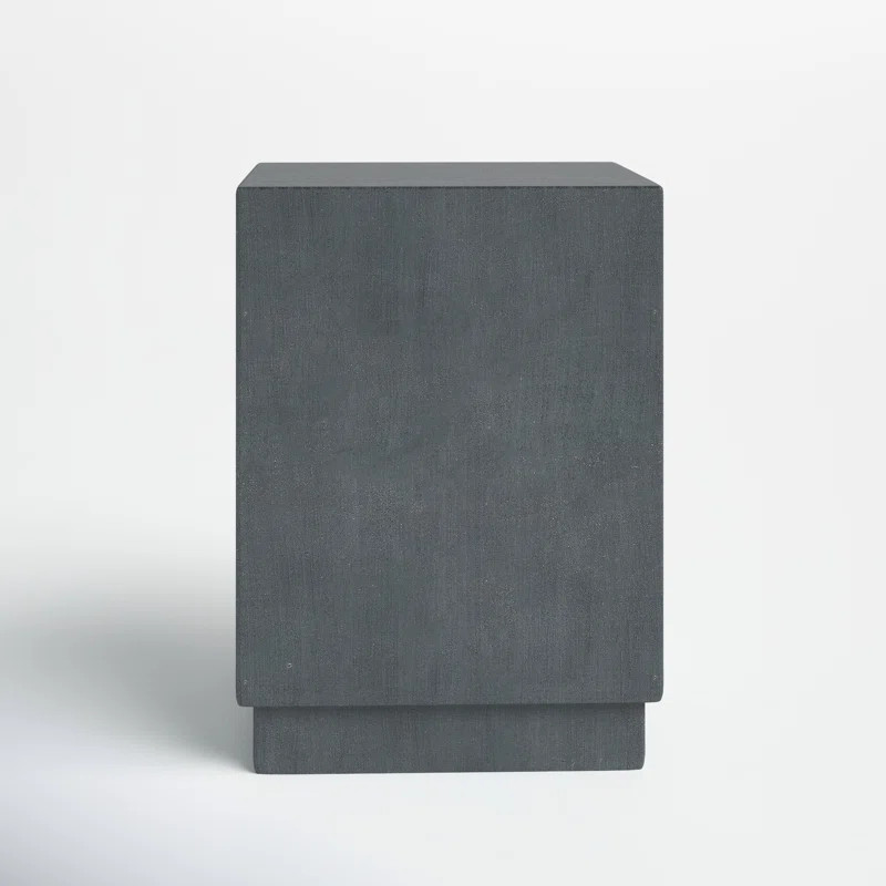 Novato Cement Outdoor Side Table | Wayfair North America