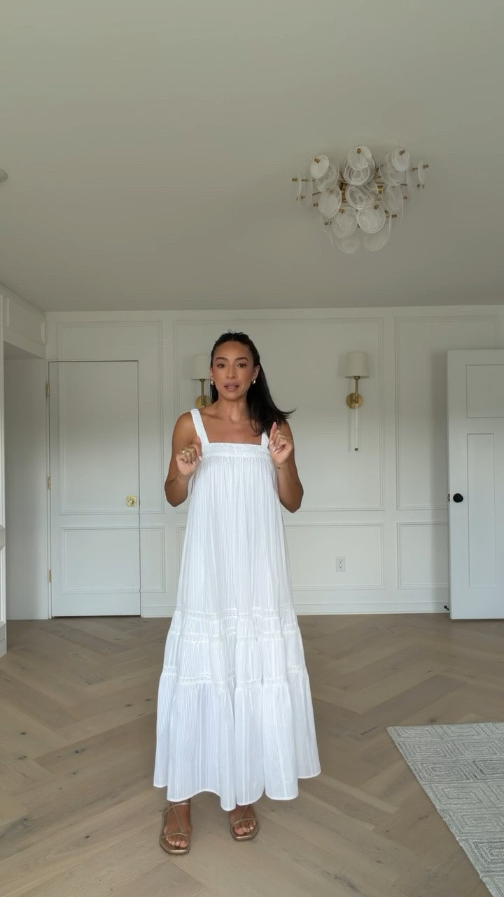 Easy summer outfit! This one is 100% cotton and super lightweight perfect for summer!! Wearing size XS 🤍 

summer outfit, summer dress, midi dress, summer dresses, vacation outfits, dinner outfit, date night outfits, white dress, white midi dress, casual outfit, east coast summer, euro summer outfit

#LTKSeasonal