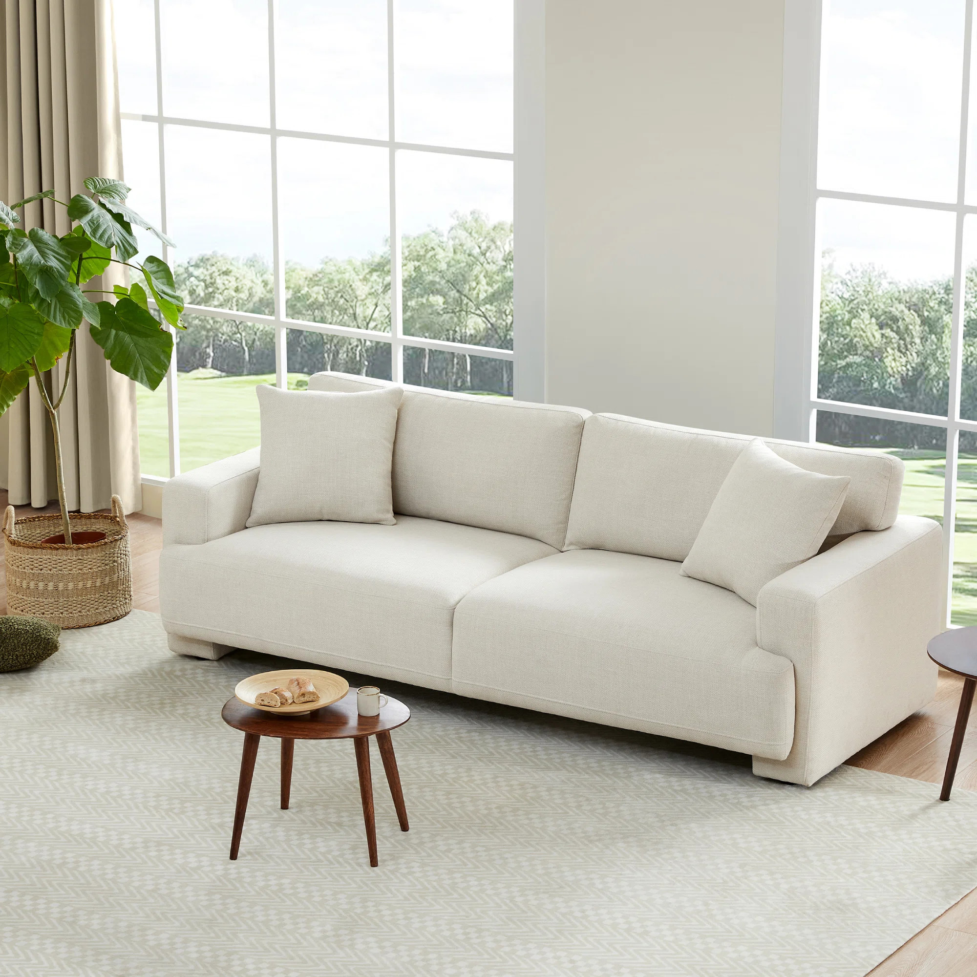 AllModern Ives 90'' Upholstered Deep Sofa & Reviews - Wayfair Canada | Wayfair North America