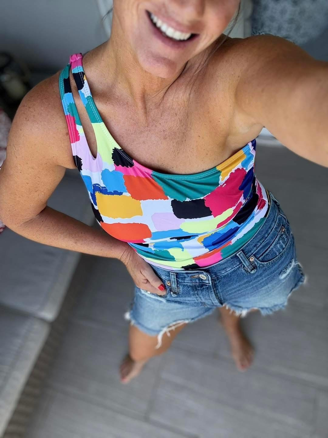 Fave Amazon suit! One shoulder with ruched tummy control!! TTS or size up! 

SWIMSUIT
ONE PIECEE

#LTKFindsUnder100 #LTKStyleTip #LTKFindsUnder50