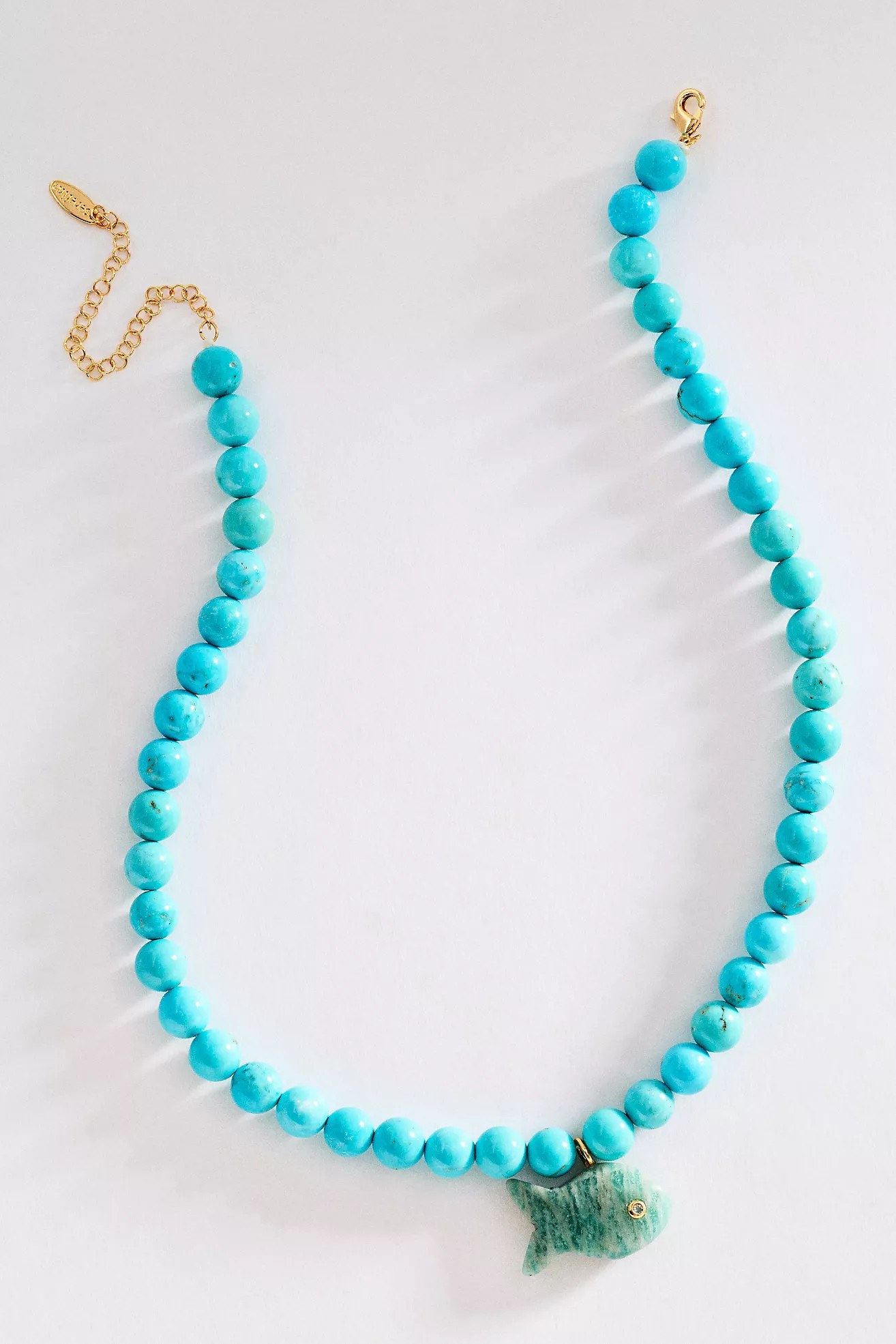Icon Pendant Beaded Necklace | Anthropologie (US)