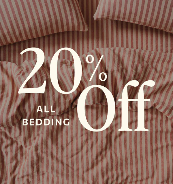 20% off bedding | Piglet