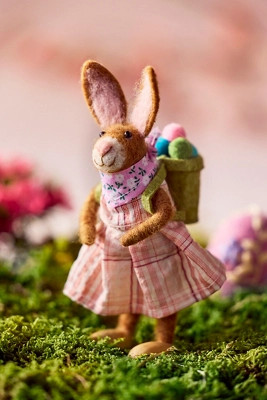 Egg Hunt Bunny Felt Critter | Anthropologie (US)