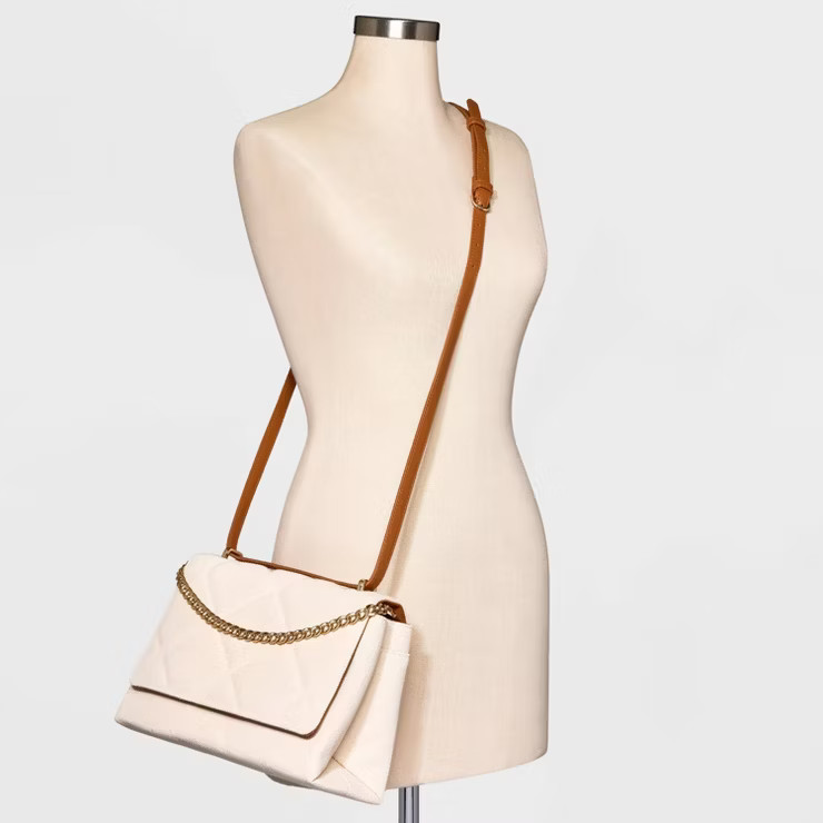 Square Woven Satchel Handbag - A New Day™ | Target