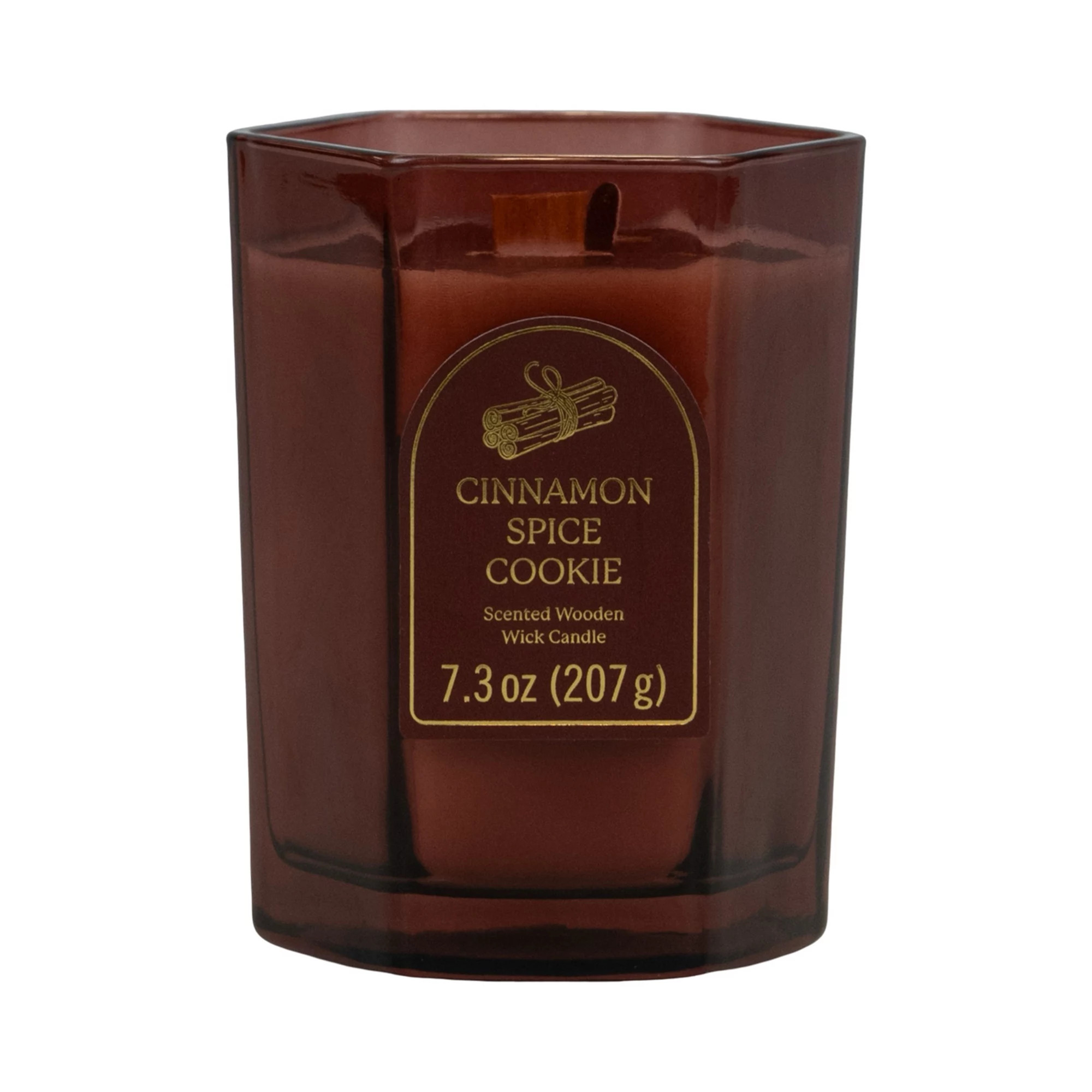 Sonoma Goods For Life\u00ae Cinnamon Spice Cookie 7.3-oz. Hex Glass Candle | Kohl's