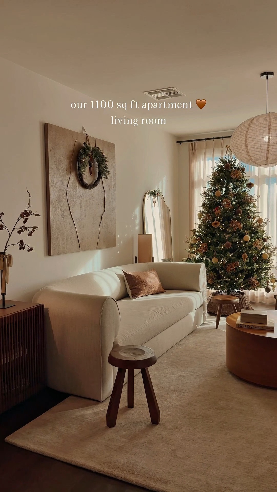 Mini tour of our 1100 sq ft apartment - christmas setting

#apartmentliving #christmasinspo #organicmodern #curated #minimal

#LTKCyberWeek #LTKHome #LTKHoliday