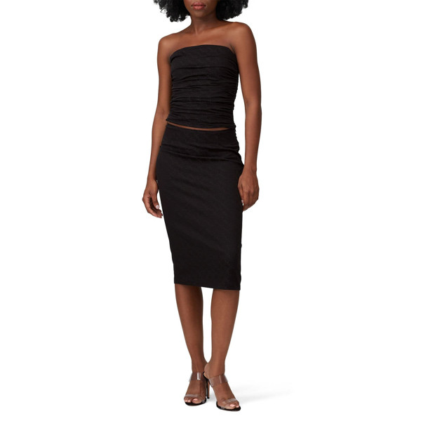 Miaou Camille Corset Top black | Rent the Runway