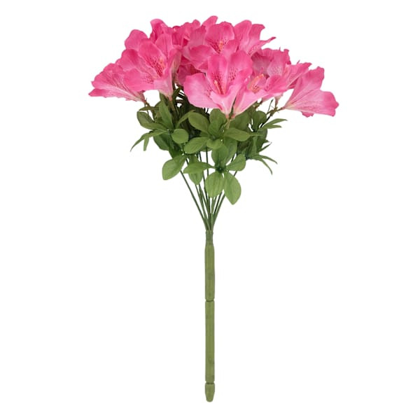 Pink Alstroemeria Bush, 18" | At Home