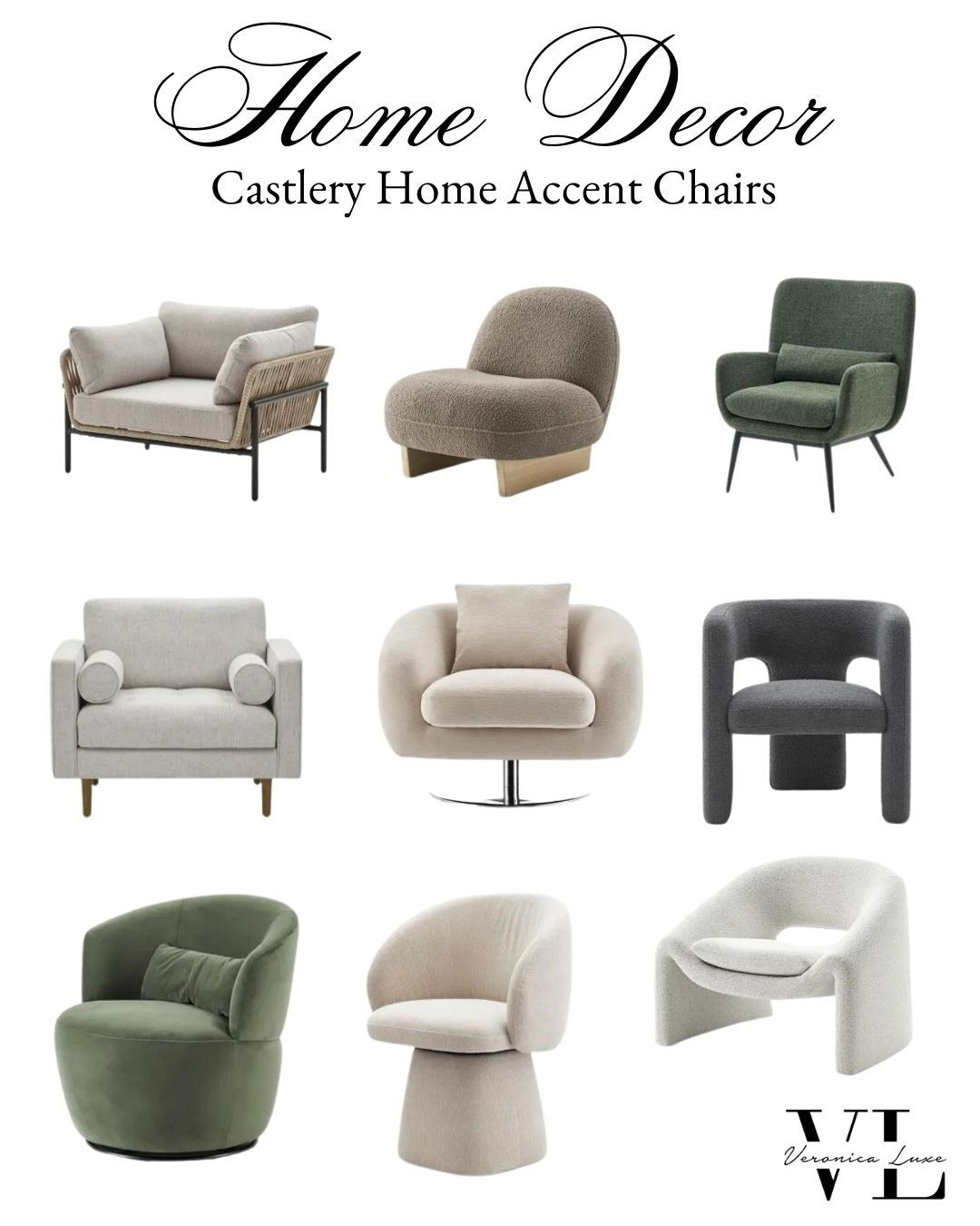 Elevate your living space with these stunning Castlery Home Decor Accent Chairs. They're the perfect blend of style and comfort. #CastleryHomeDecor #AccentChairs #InteriorDesign #HomeInspo #LivingRoomGoals

#LTKStyleTip #LTKSaleAlert #LTKHome