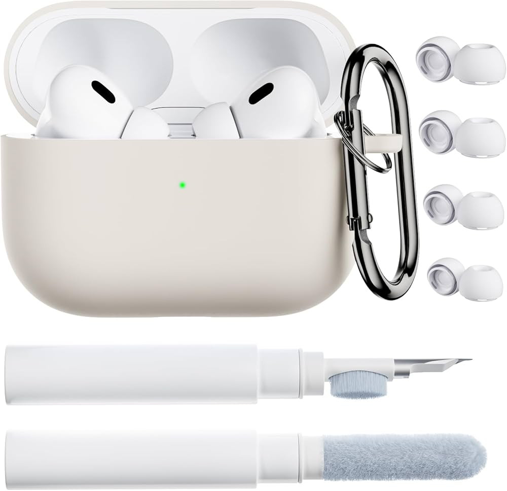 ORNARTO [4 in 1] for Airpods Pro 2nd/1st Generation Case with Keychain, Protective AirPods Pro Ca... | Amazon (US)