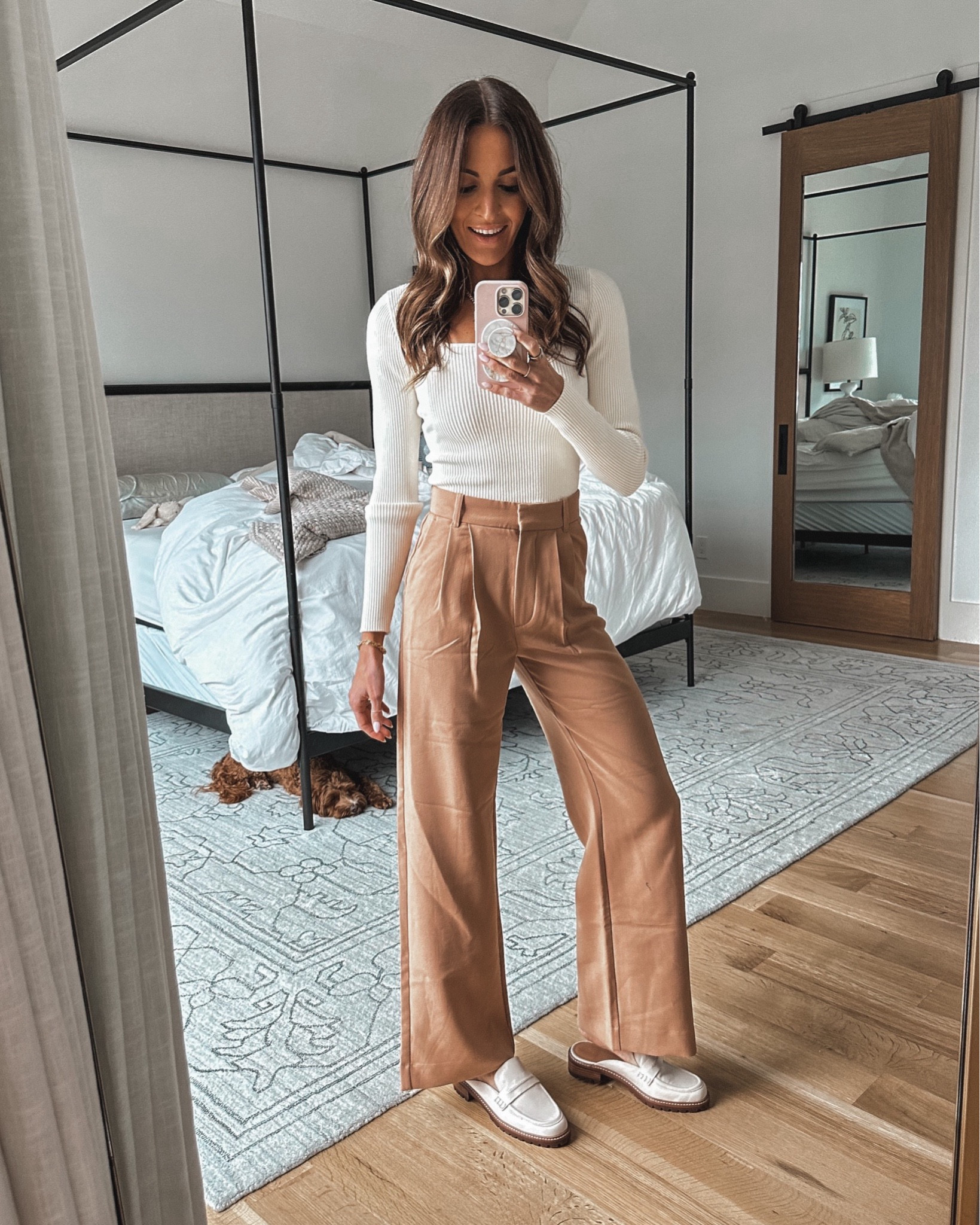 so obsessed with these tailored pants and they’re on sale! 😍 so chic for date night or even the office!🫶🏻

#LTKSaleAlert #LTKStyleTip