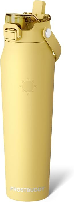 32oz Insulated Water Bottle with Straw & Chug Lid | Leak-Proof Stainless Steel | 24-Hours Cold | ... | Amazon (US)