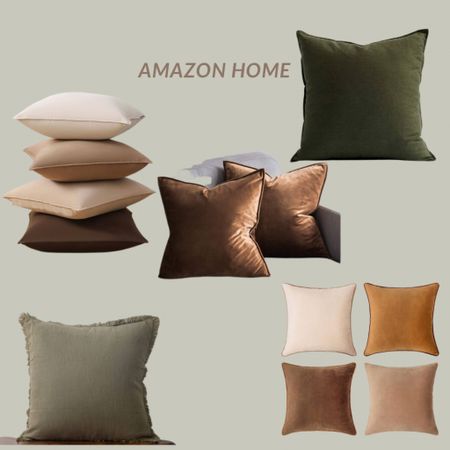Amazon throw pillows Fall Decor

#LTKSeasonal #LTKhome #LTKFind