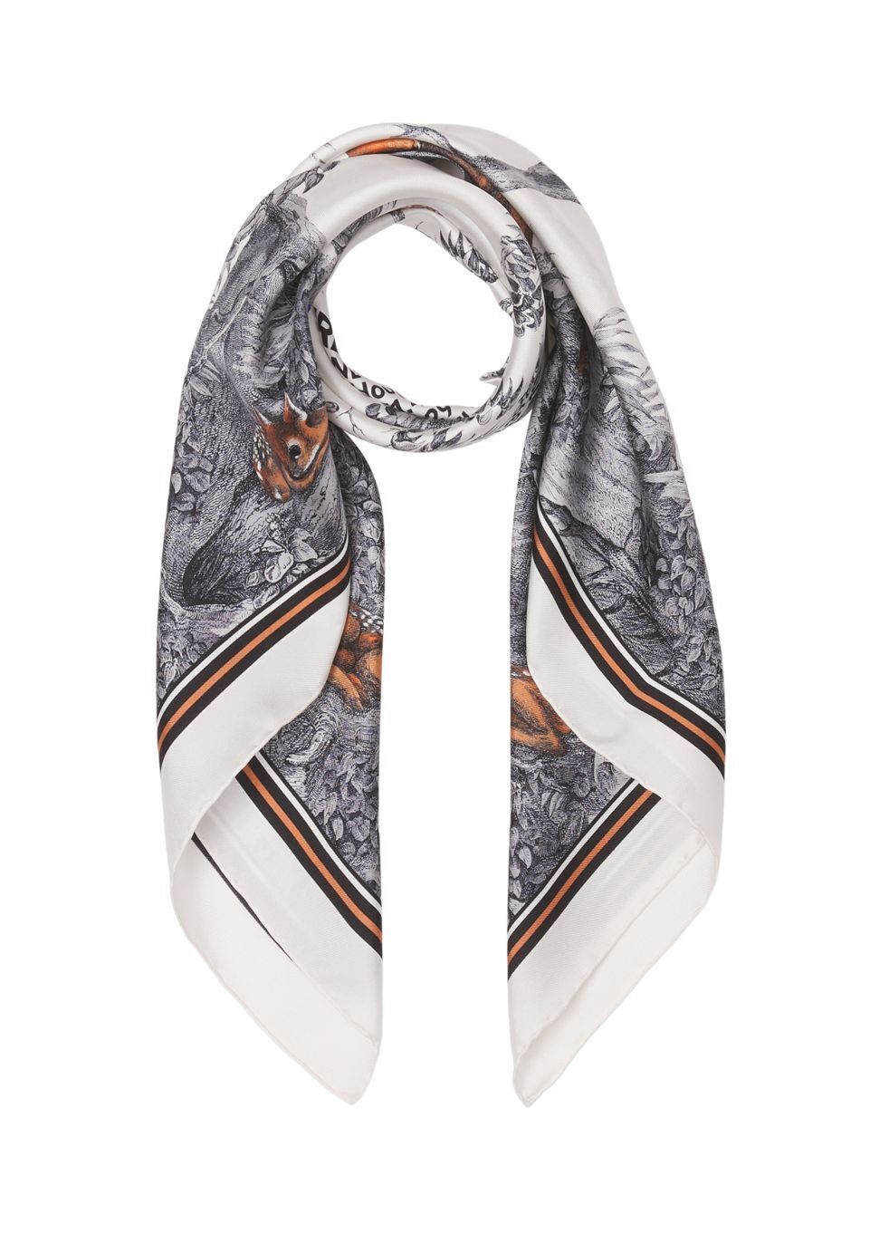 Montage print silk square scarf | Harvey Nichols (Global)