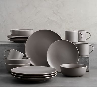 Mason Stoneware 16-Piece Dinnerware Set | Pottery Barn (US)