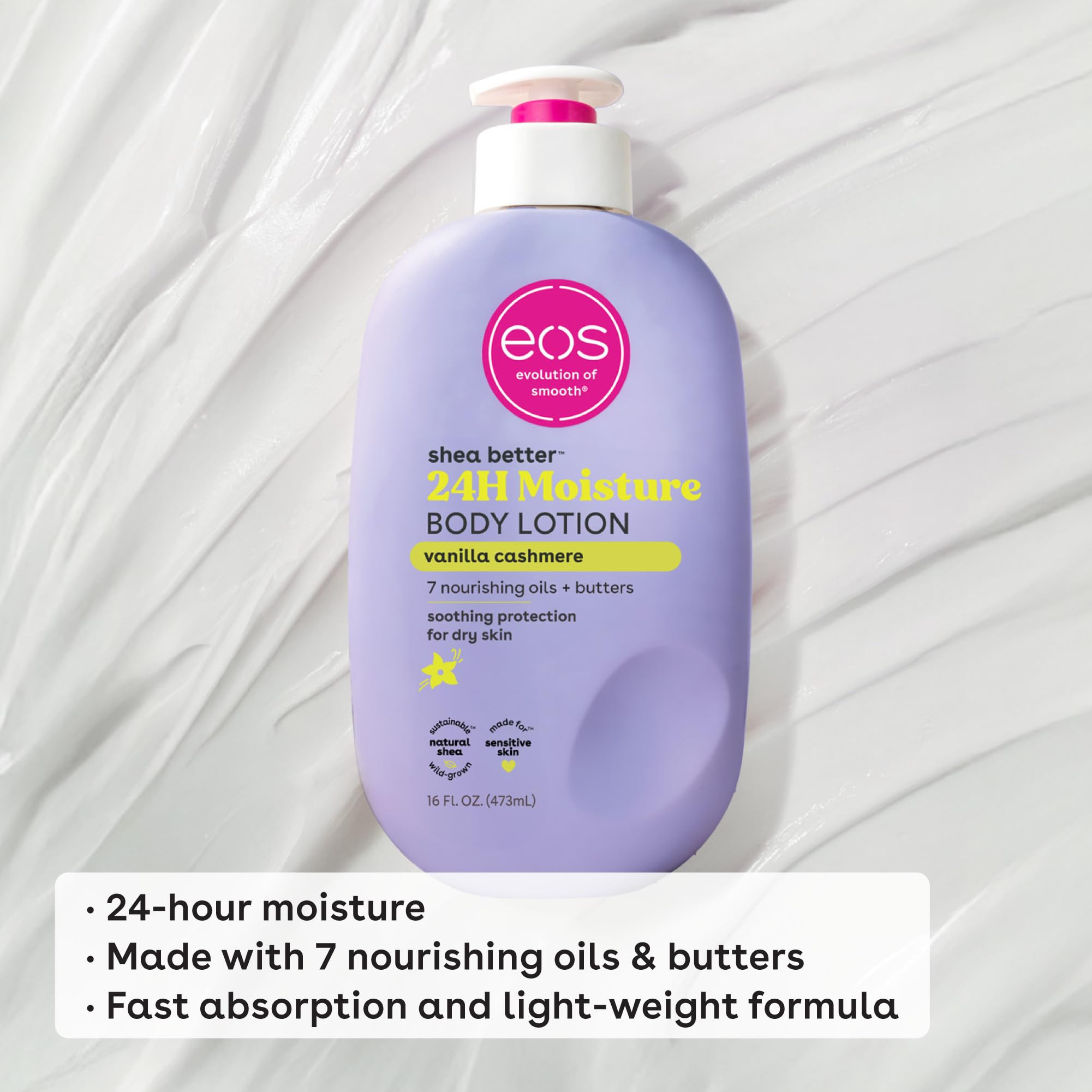 Shea Better 24H Moisture Body Lotion Vanilla Cashmere | Amazon (CA)