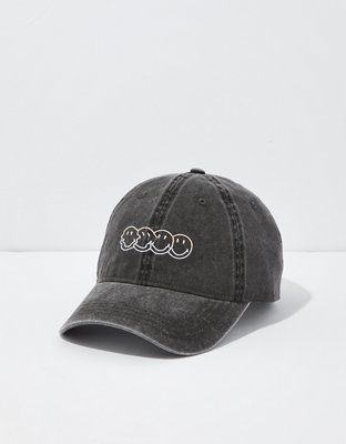 AE Warped Smiley® Baseball Hat | American Eagle Outfitters (US & CA)