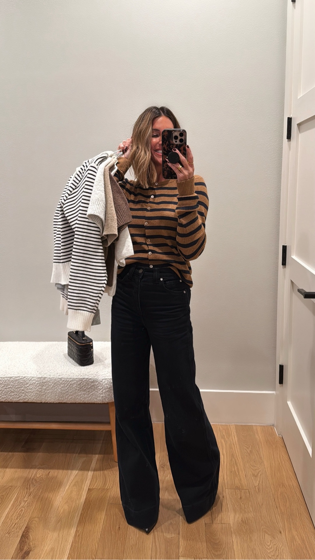 Cannot believe these are just $20 with Target Circle! Sooooo nice! Wearing size small in all of them except the grey vest with the gold buttons (xs in that one).

#LTKSeasonal #LTKStyleTip #LTKSaleAlert