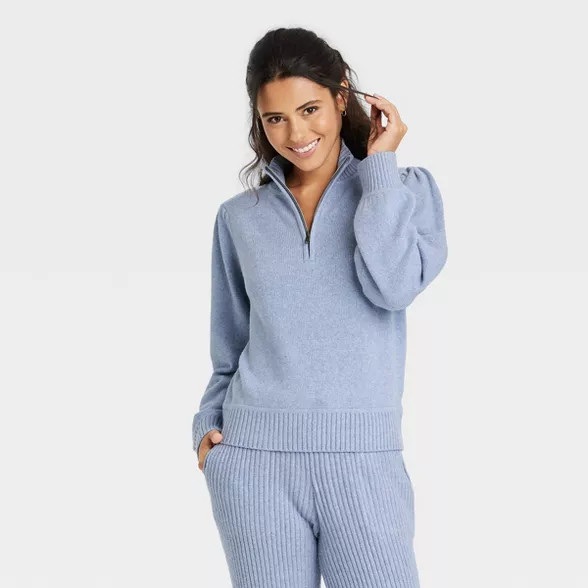 Women's Mock Turtleneck Pullover Sweater - Universal Thread™ | Target