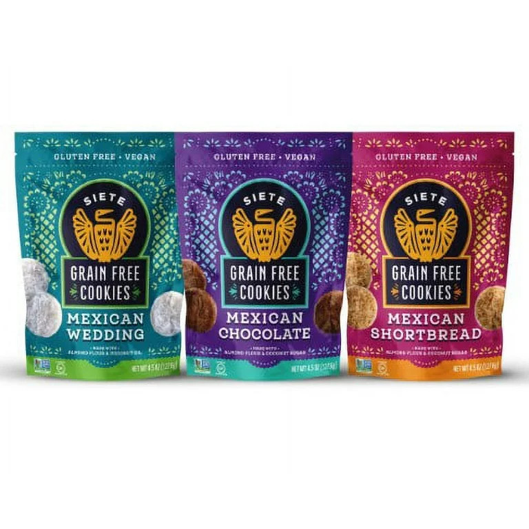 SIETE Mix Pack Cookies - 3 PACK | Walmart (US)