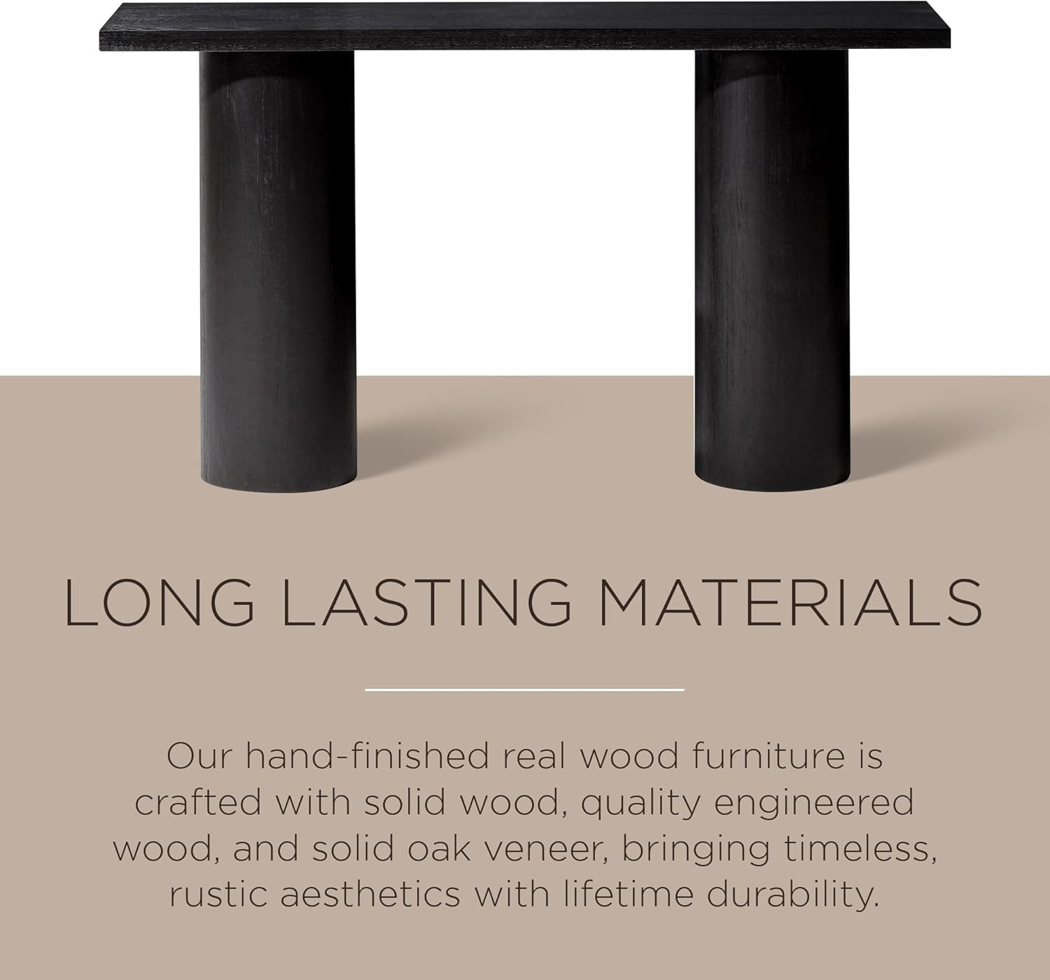 Maven Lane Lana Contemporary Rectangular Accent Console Table for Small Spaces and Front Door Ent... | Amazon (US)