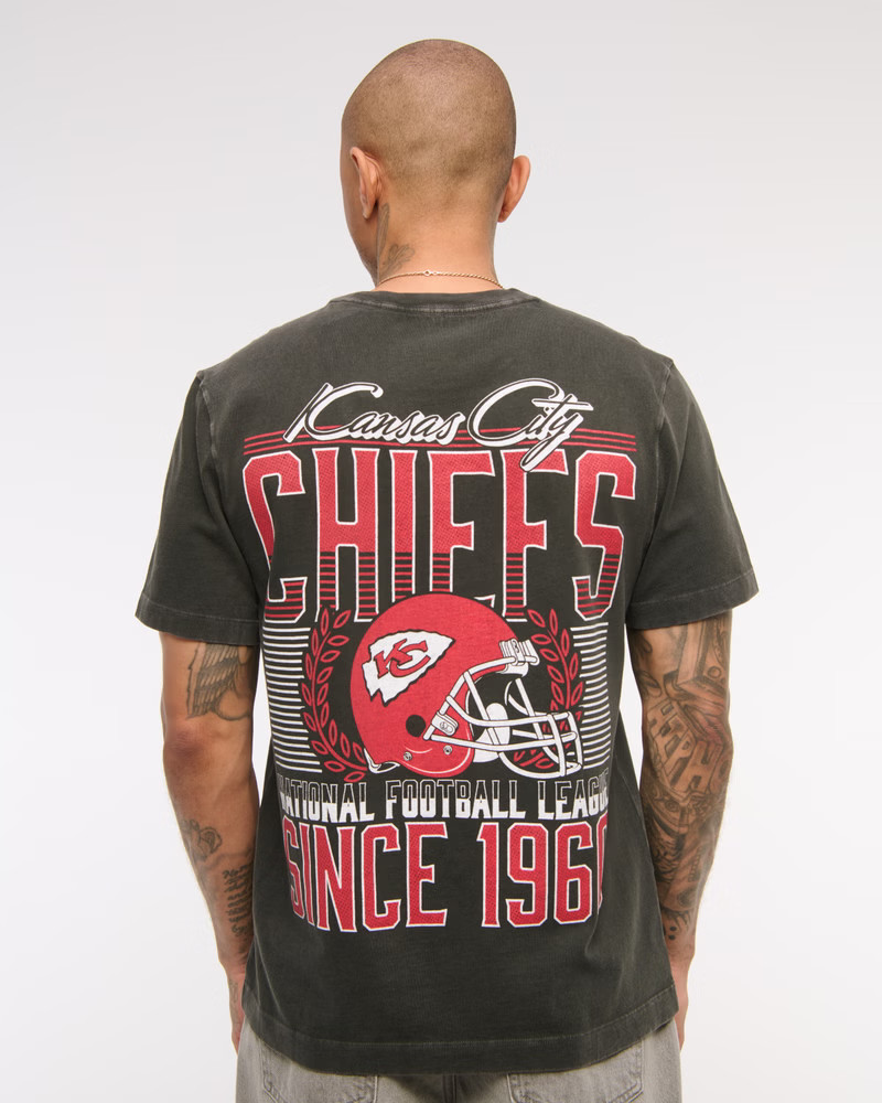 Kansas City Chiefs Classic Graphic Tee | Abercrombie & Fitch (US)