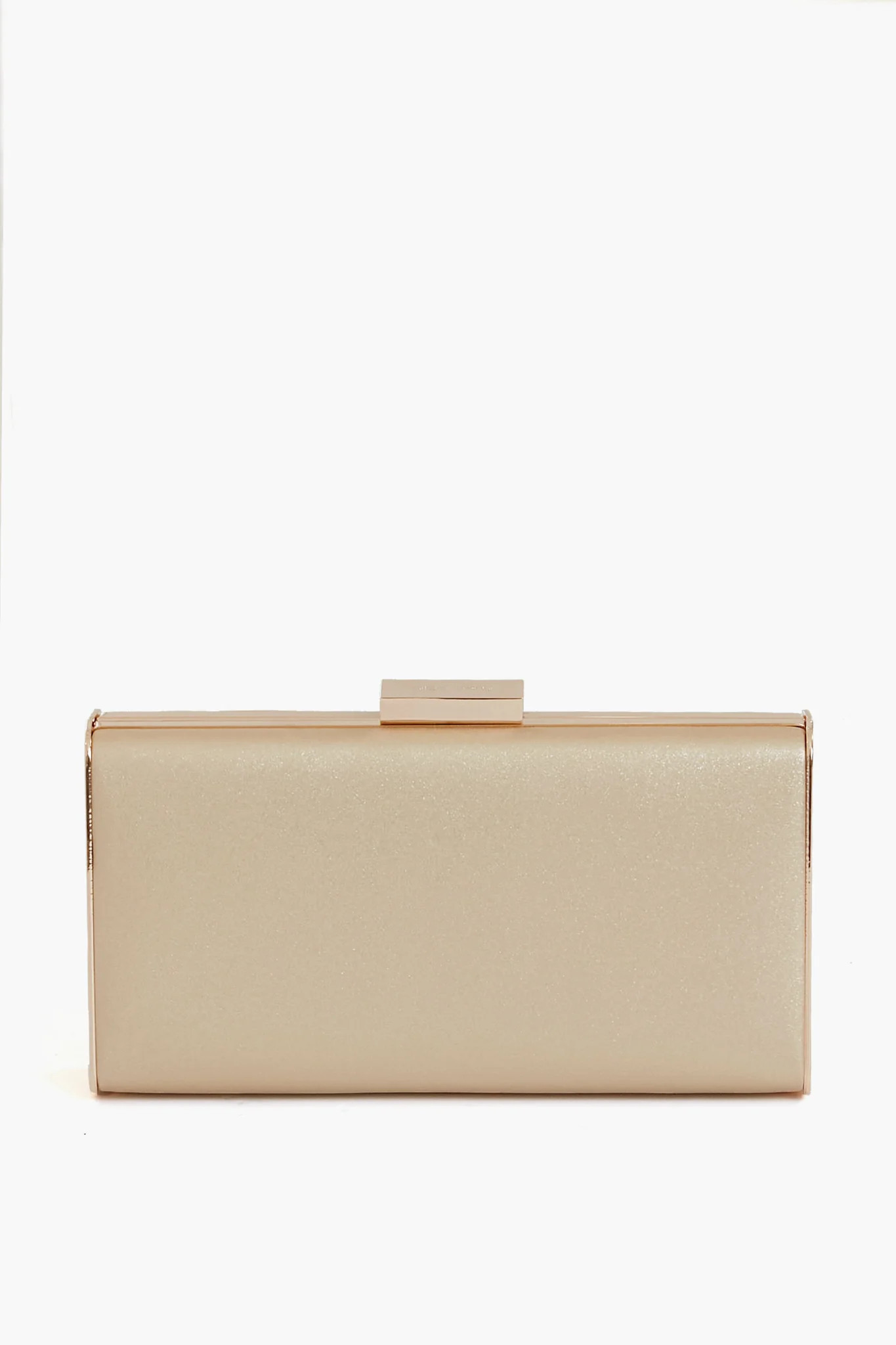 Champagne Precious Metallic Slimline Clutch | Tuckernuck (US)