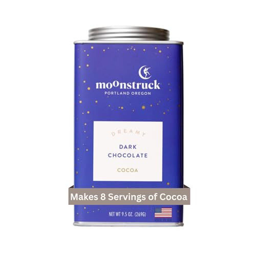 Moonstruck Chocolate Dreamy Dark Chocolate Hot Cocoa Mix, 9.5oz (Pack of 1) | Amazon (US)