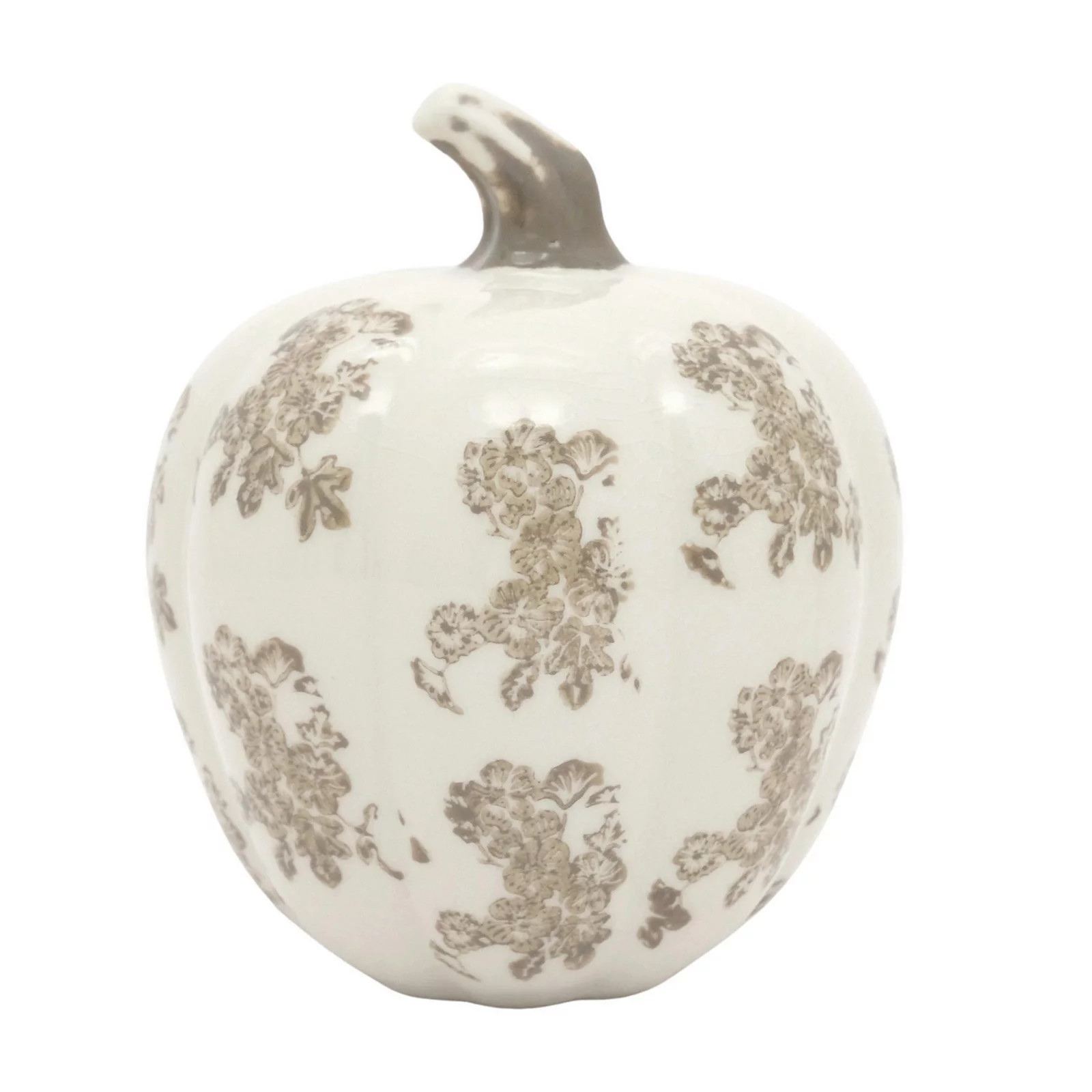 Celebrate Together™ Fall Small Ceramic Leaf Toile Pumpkin Table Decor | Kohl's