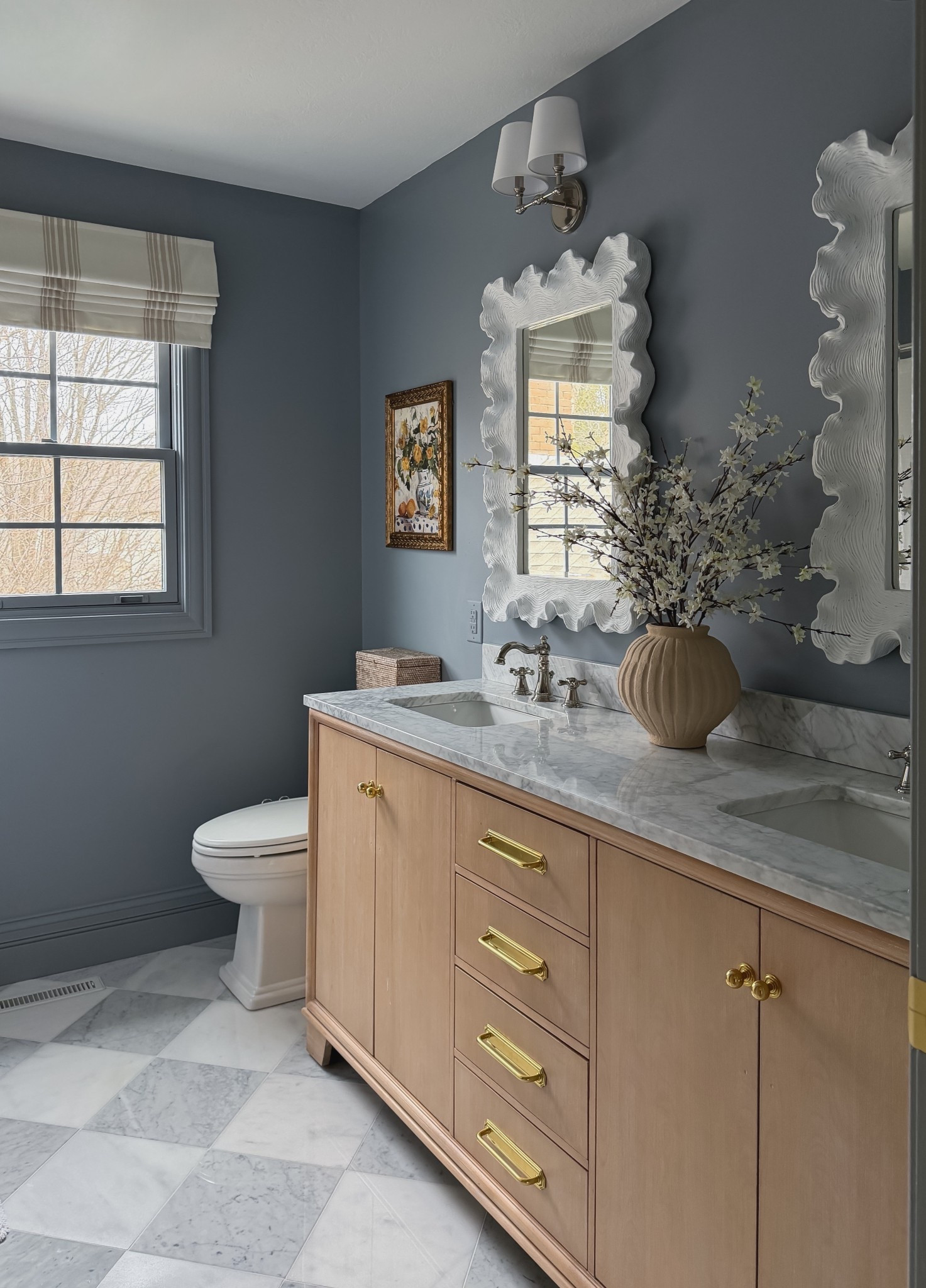 Guest bathroom sources! Hardware is in the aged brass finish. Pulls are 6” long  

#LTKSaleAlert #LTKHome #LTKdayinmylife