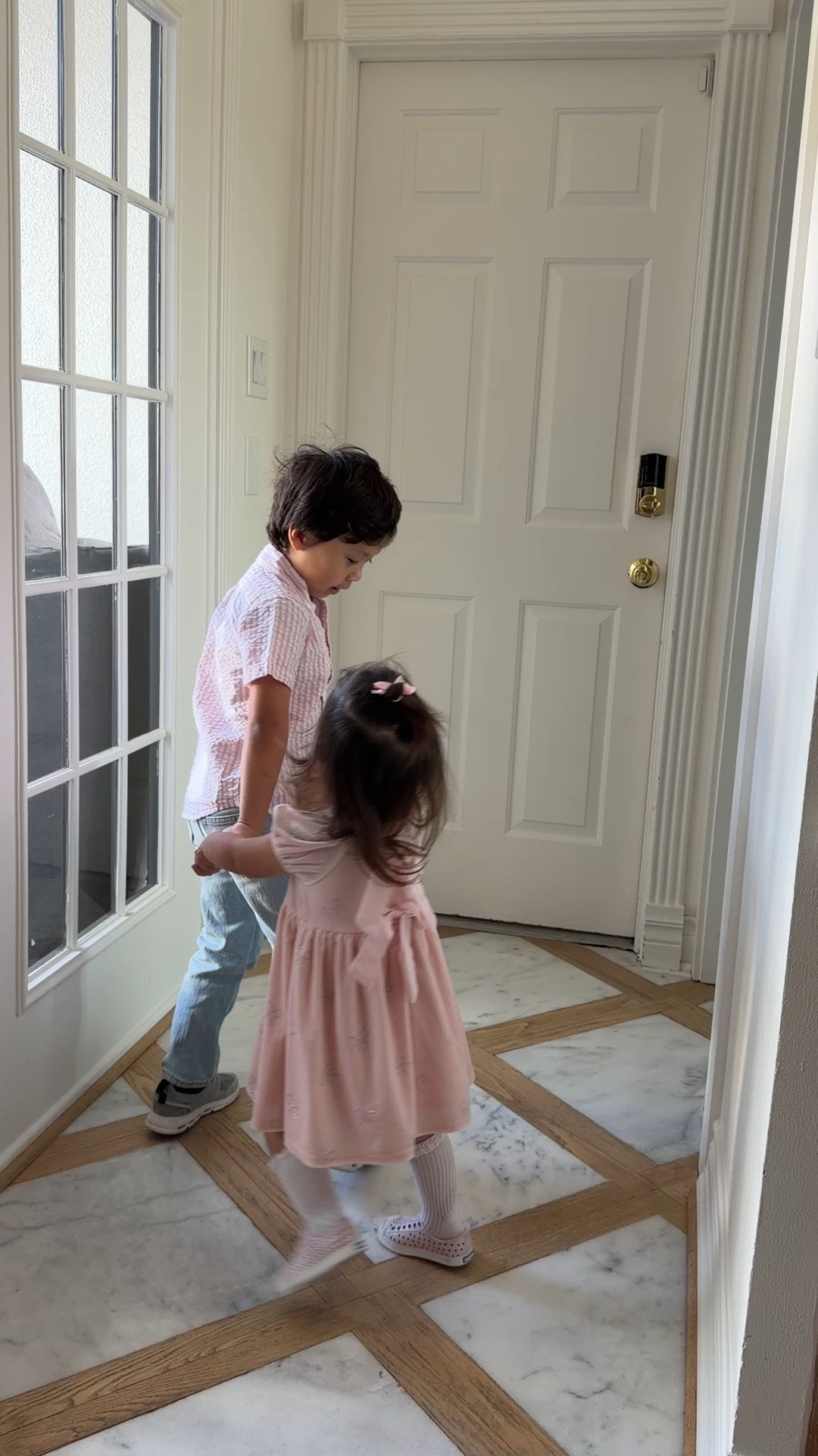 Macys valentines kids outfits pink dress with bow 