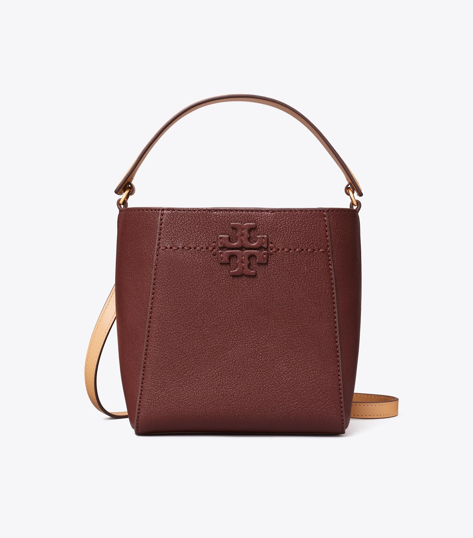 SMALL MCGRAW TEXTURED BUCKET BAG | Tory Burch (US)