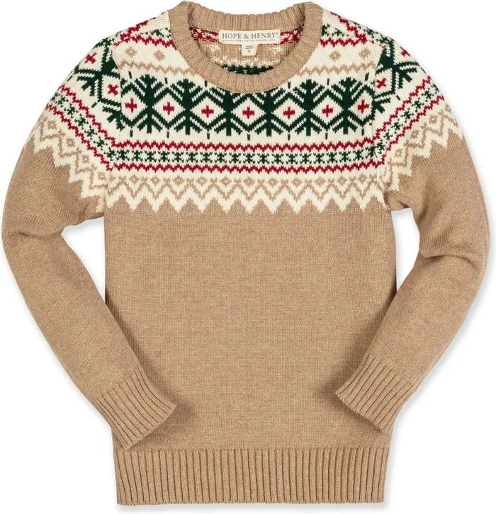 Boys' Organic Fair Isle Sweater, Kids | Nordstrom