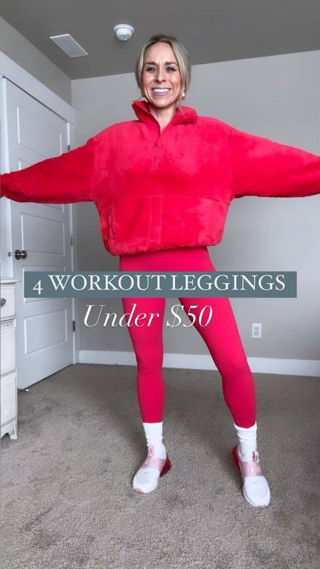Workout leggings under $50!

I’m wearing my TTS in all of them. Size down one size in the gap pair.

#LTKfindsunder50 #LTKfitness #LTKstyletip
