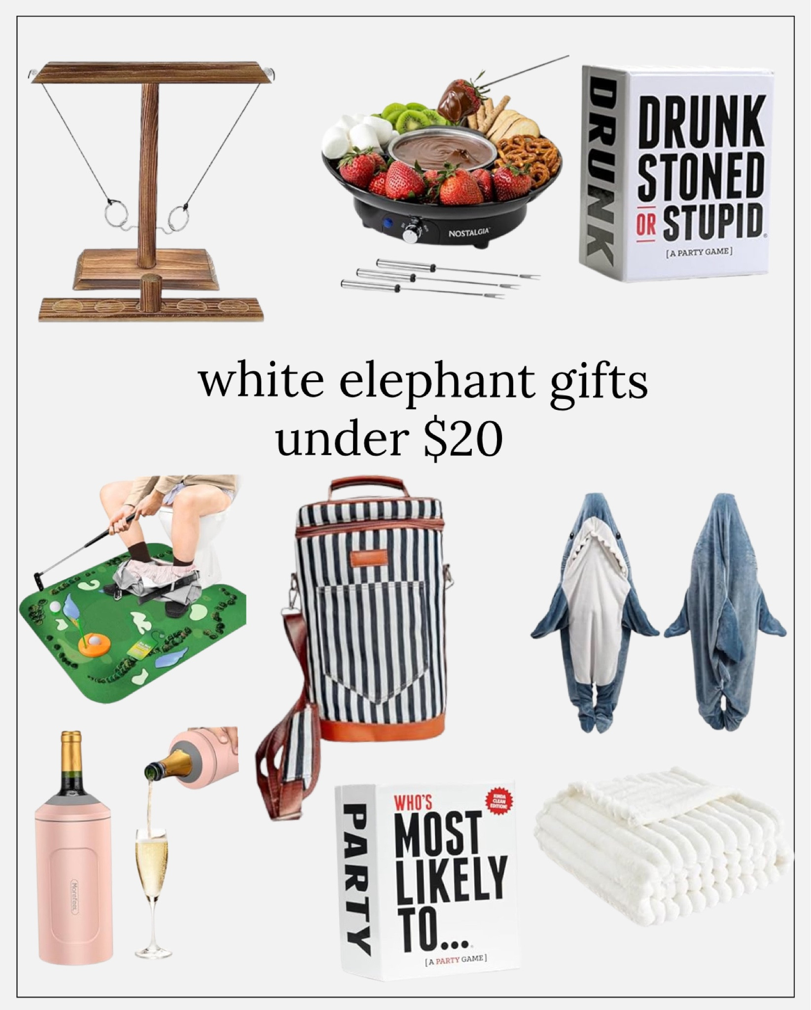 White elephant gifts under $20 on amazonn

#LTKHoliday #LTKGiftGuide #LTKCyberWeek