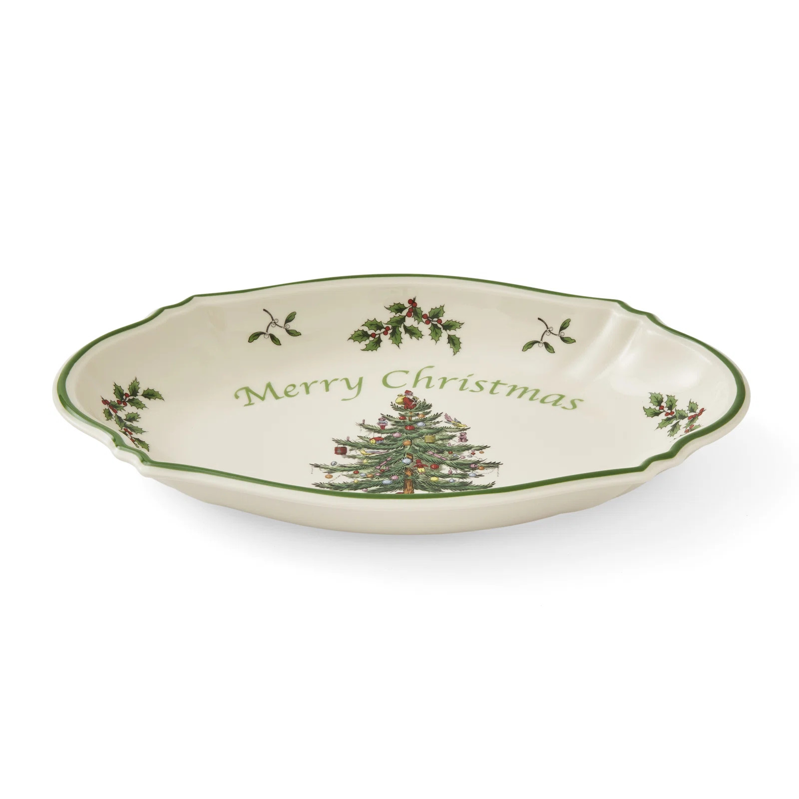 Spode, Christmas Tree - Merry Christmas Tray | Wayfair UK