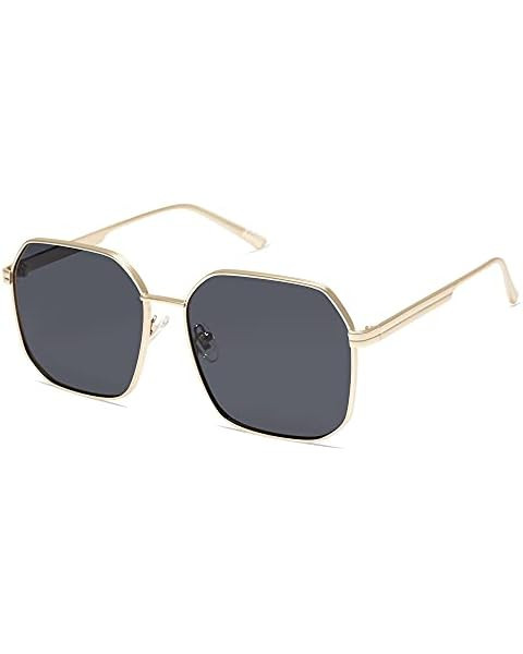 Amazon.com: BUTABY Retro Sunglasses for Women Men Vintage Oversized Square Sun Glasses Classic Po... | Amazon (US)