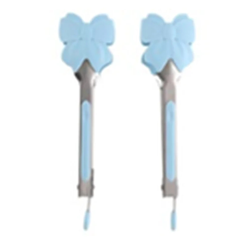CWC 3D 2 Piece Mini Tongs, Blue Bow | Walmart (US)