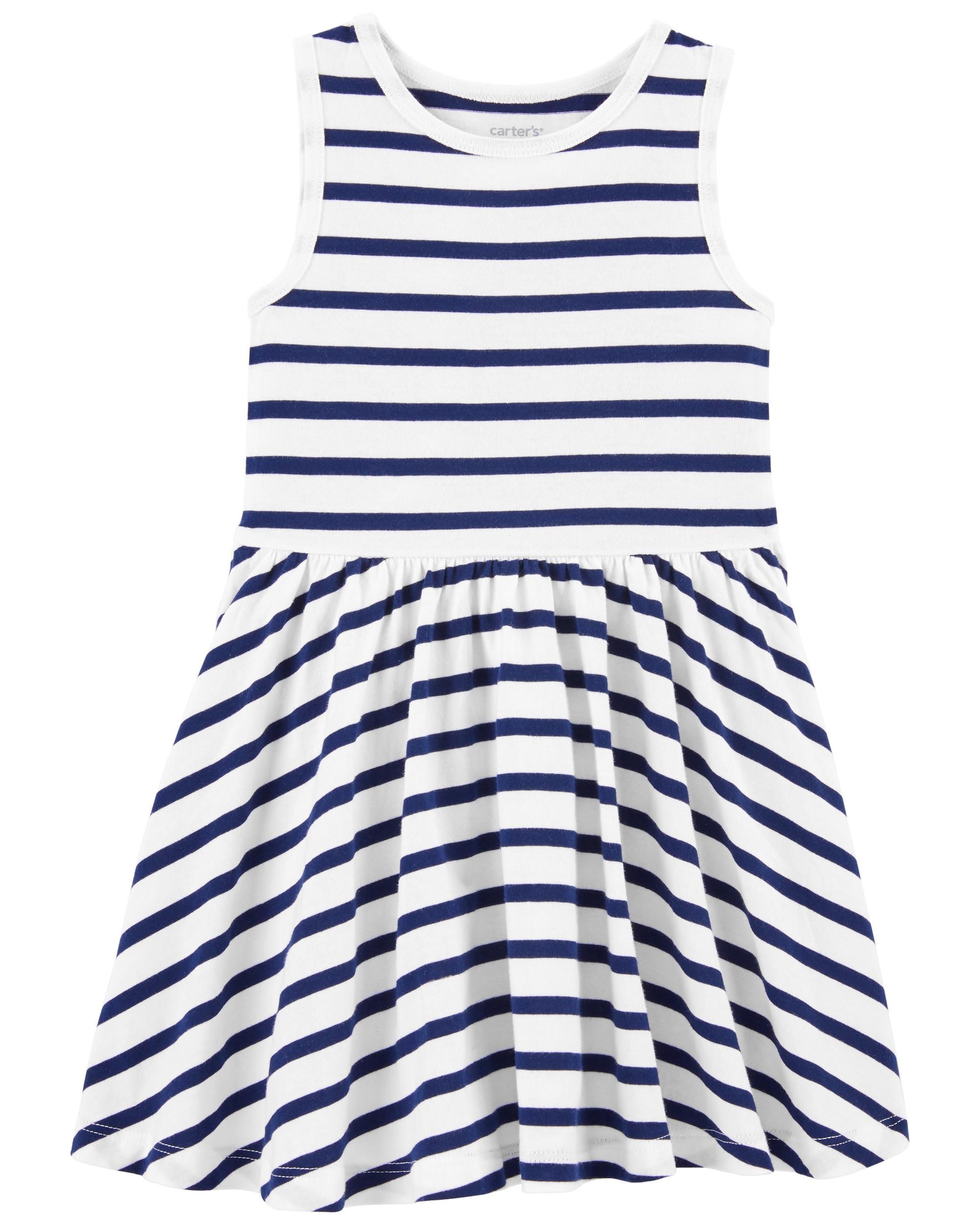 Striped Jersey Dress | Carter's