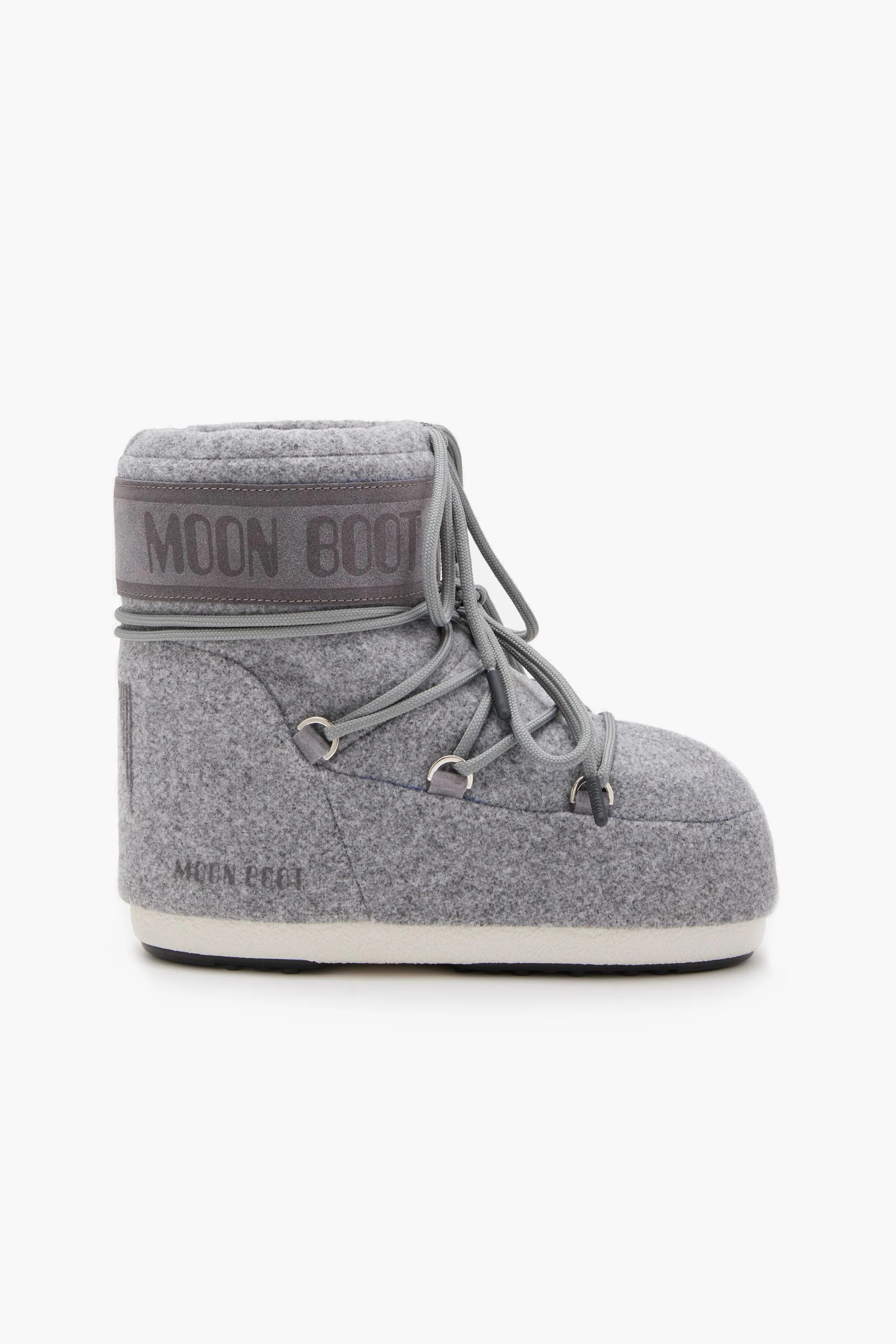 Moon Boot Icon Low Felt in Grau | ANITA HASS
